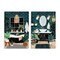 Stupell Industries Modern Bathroom with House Plants 2pc Canvas Set, design by JJ Design House LLC